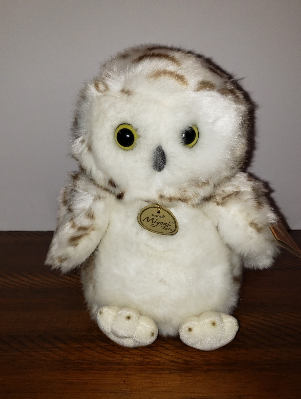 Miyoni Snow Owl Plush